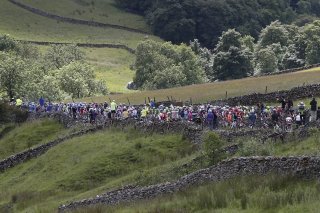 Le Tour de France était parti du Yorkshire en 2014 (archives). KEYSTONE/AP/CHRISTOPHE ENA